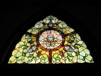 stained glass window