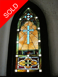 stained glass window