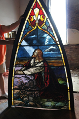 stained glass window