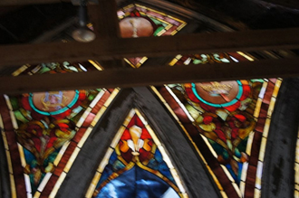 stained glass window