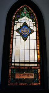 stained glass window