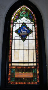 stained glass window