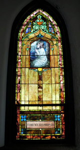 stained glass window