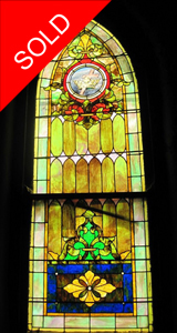 stained glass window