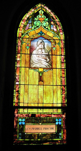 stained glass window