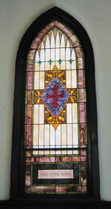 stained glass window