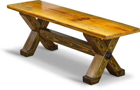 Crossed beam table